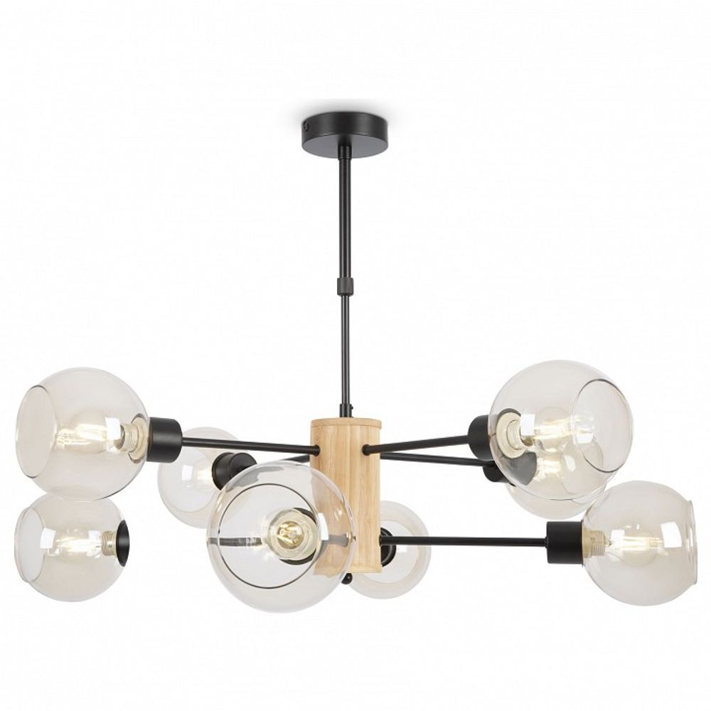 Люстра на штанге Freya Marvin FR5055PL-08B