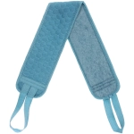 Мочалка для тела «Premium - Laguna», цвет лазурно - серый, 9*82см