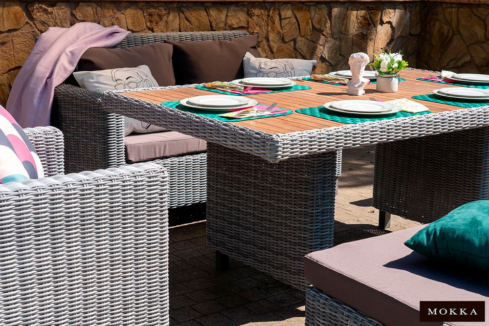 Комплект плетеной мебели MOKKA BELLA Family малый