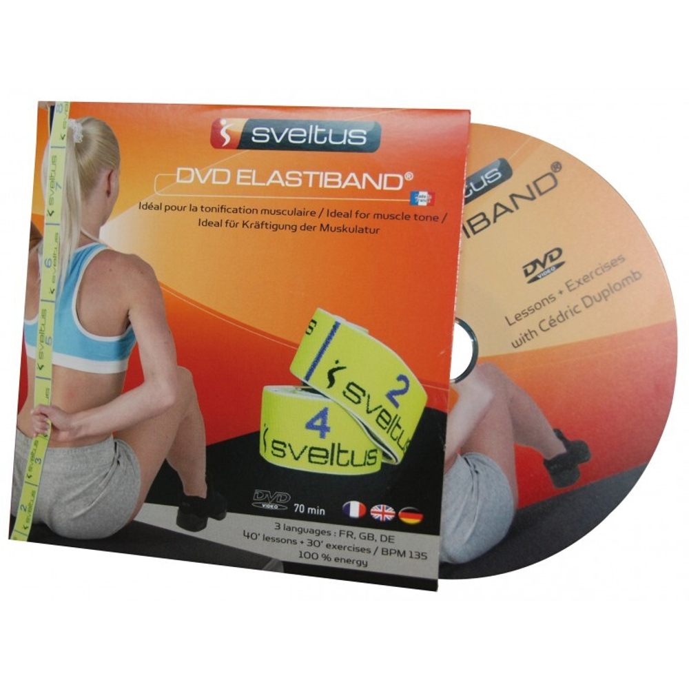 Эспандер Elastiband 3 сопротивления (DVD и постер в комплекте)