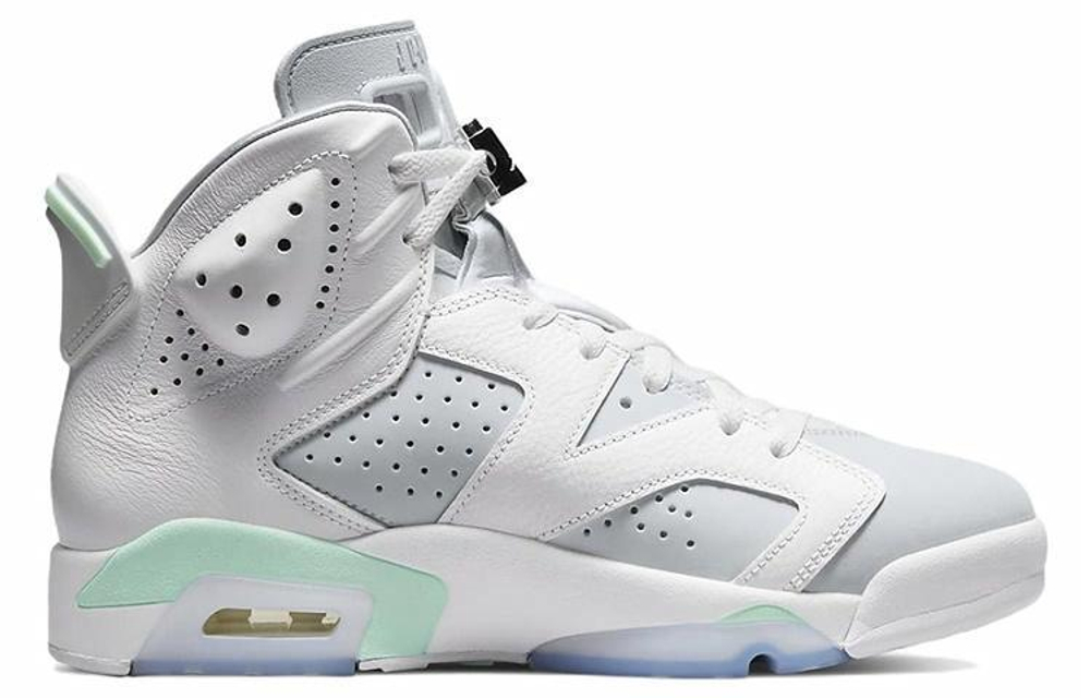 Кроссовки Jordan Air Jordan 6 Retro "Mint Foam" (Женская размерная сетка)
