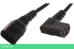 Кабель питания Hyperline PWC-IEC13A-IEC14-3.0-BK черный