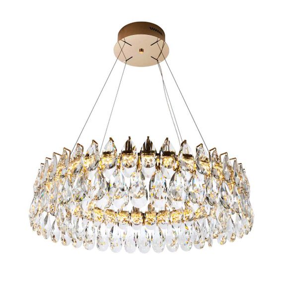 Подвесная светодиодная люстра Modelux Premium ML.6901.800P GD