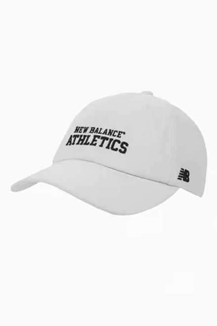 Кепка New Balance 6 Panel Athletics - белый