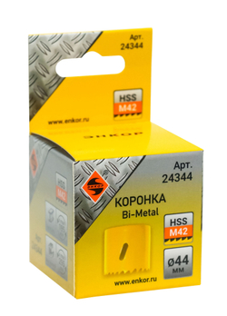 Коронка Bi-Metal Ф44 мм М42