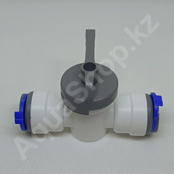 Фитинг QT-02K кран 1/2"(f) x 1/2"(f)