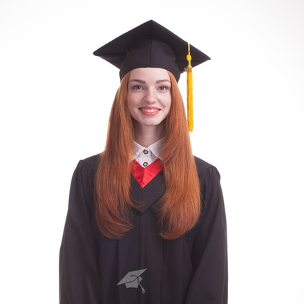 Мантия магистра – капюшон с полосой