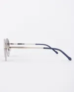 Очки солнцезащитные Spunky Round 2 Silver-Blue. gradient grey