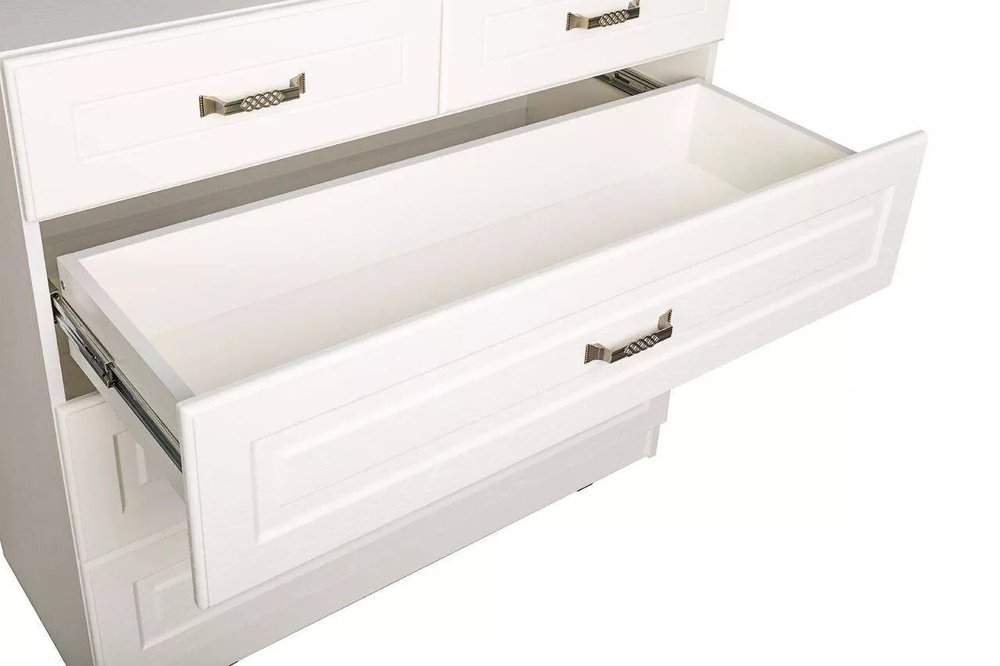 Спальня Ливерпуль вар.2 Белый/Ясень ваниль