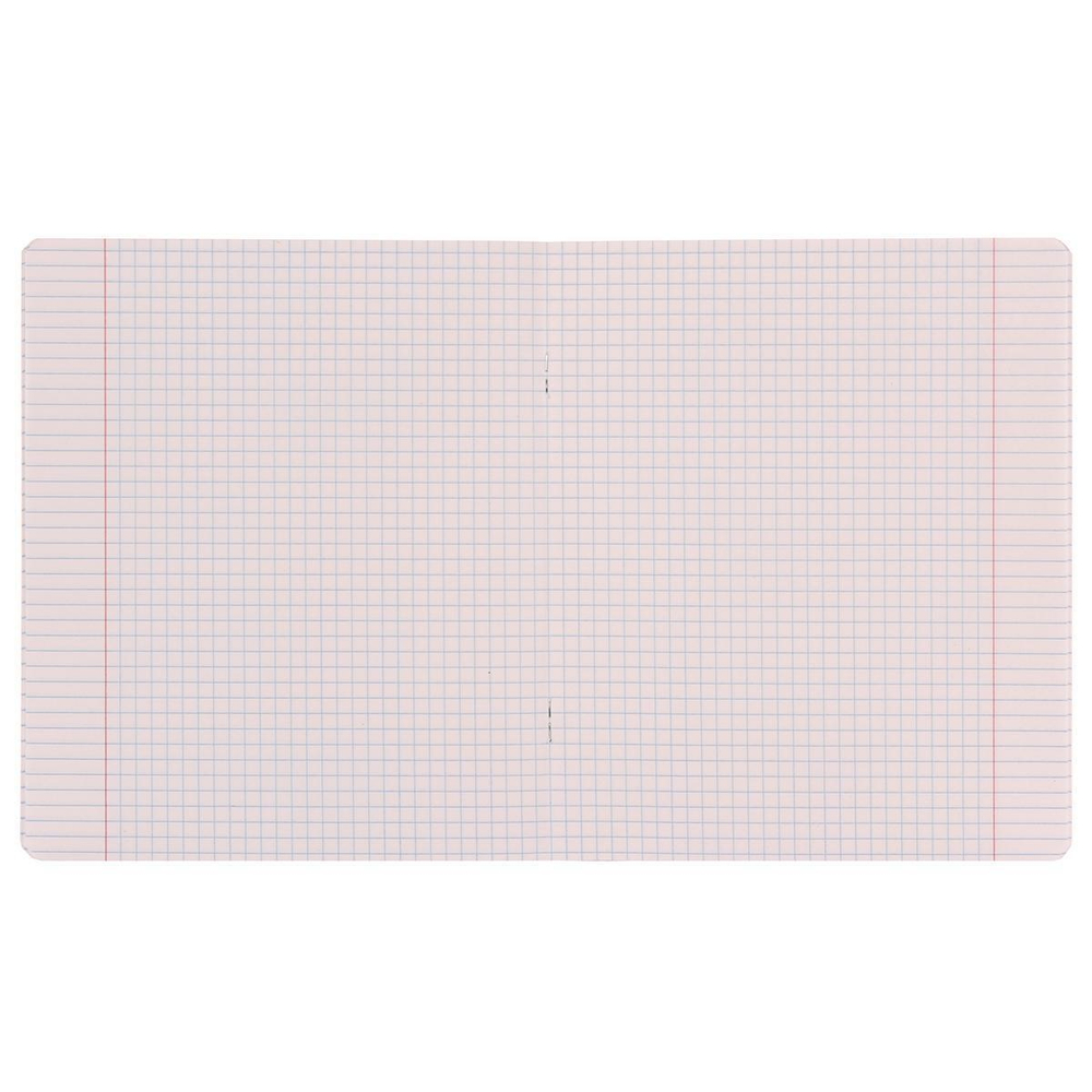 Тетрадь школьная А5 24л клетка, голубая "Классика Bright" (Erich Krause)