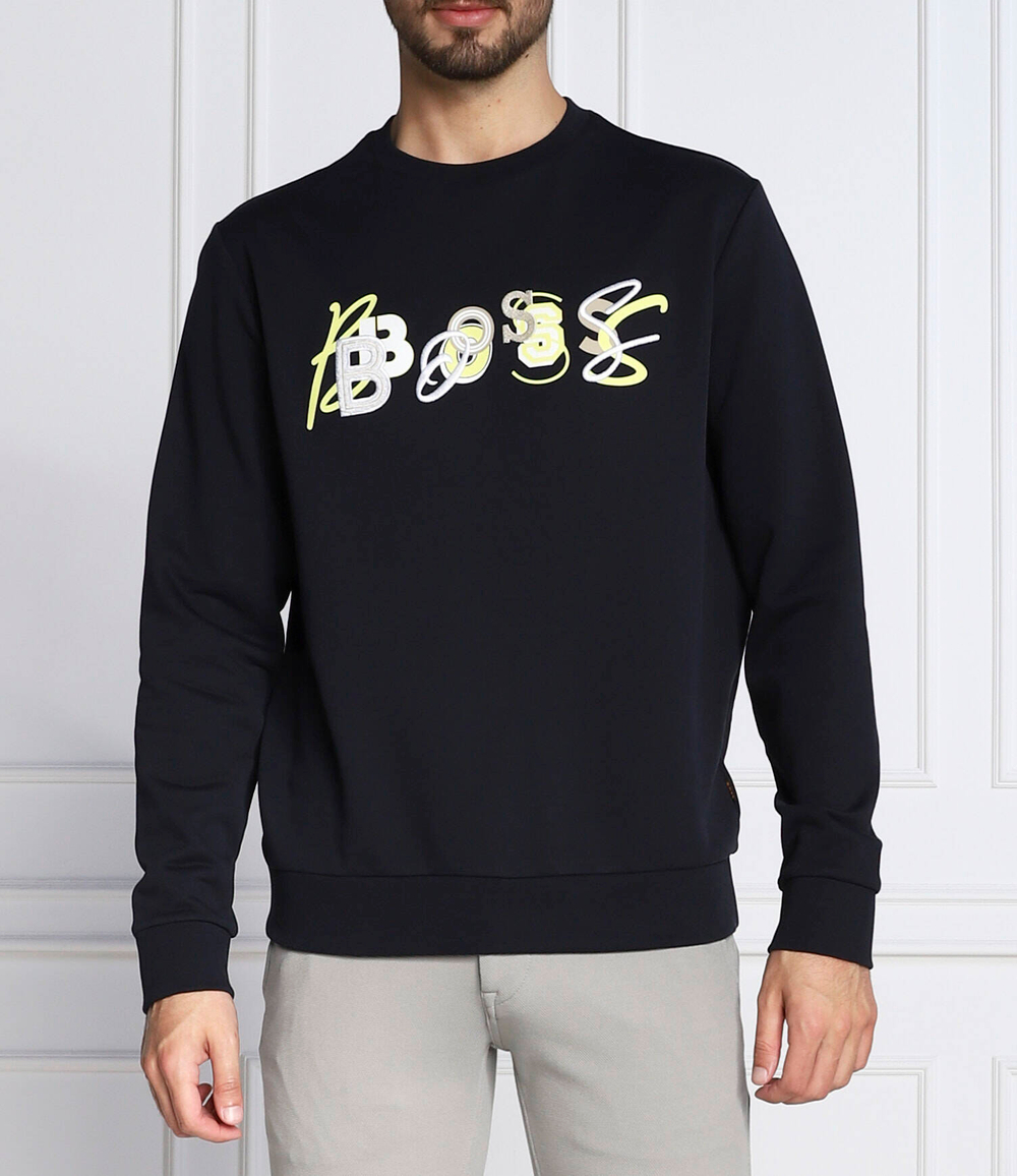 Худи welogocrew BOSS ORANGE - темно-синий(50472421)