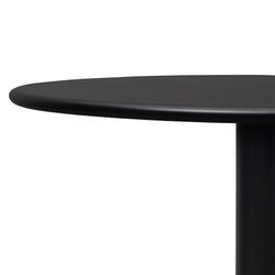 Стол обеденный Favian, Ø70 см, черный