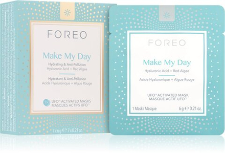 FOREO UFO Make My Day - защитная маска для лица с увлажняющим эффектом /  7 x 6  g  / GTIN 7350092133814