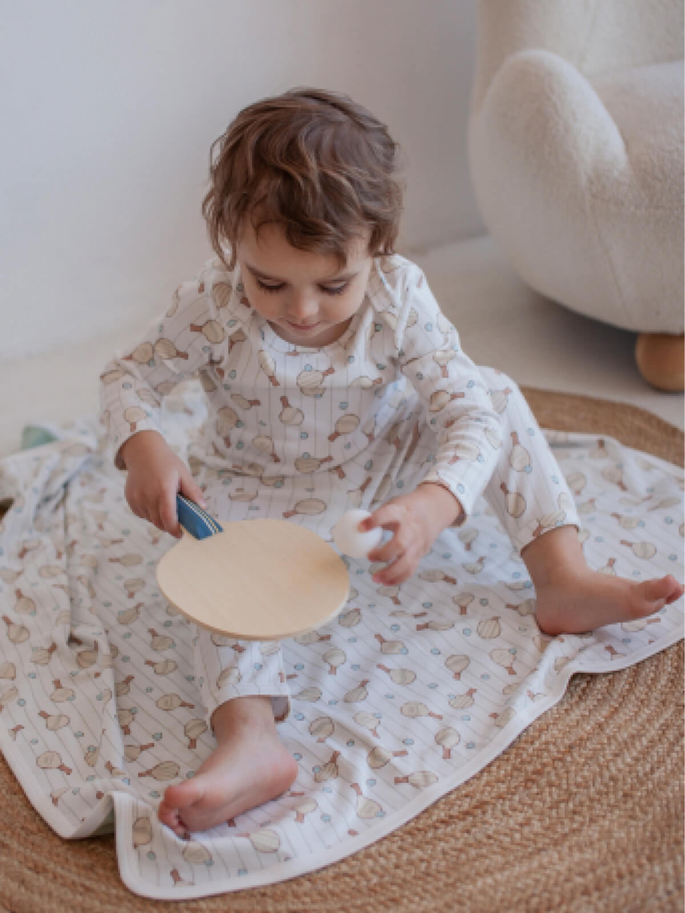 Футболка с длинным рукавом Mjölk Ping Pong, уценка