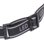 Фонарь налобный 4 режима, 2LED+COB, аккумуляторная батарея 500mAh USB YP03