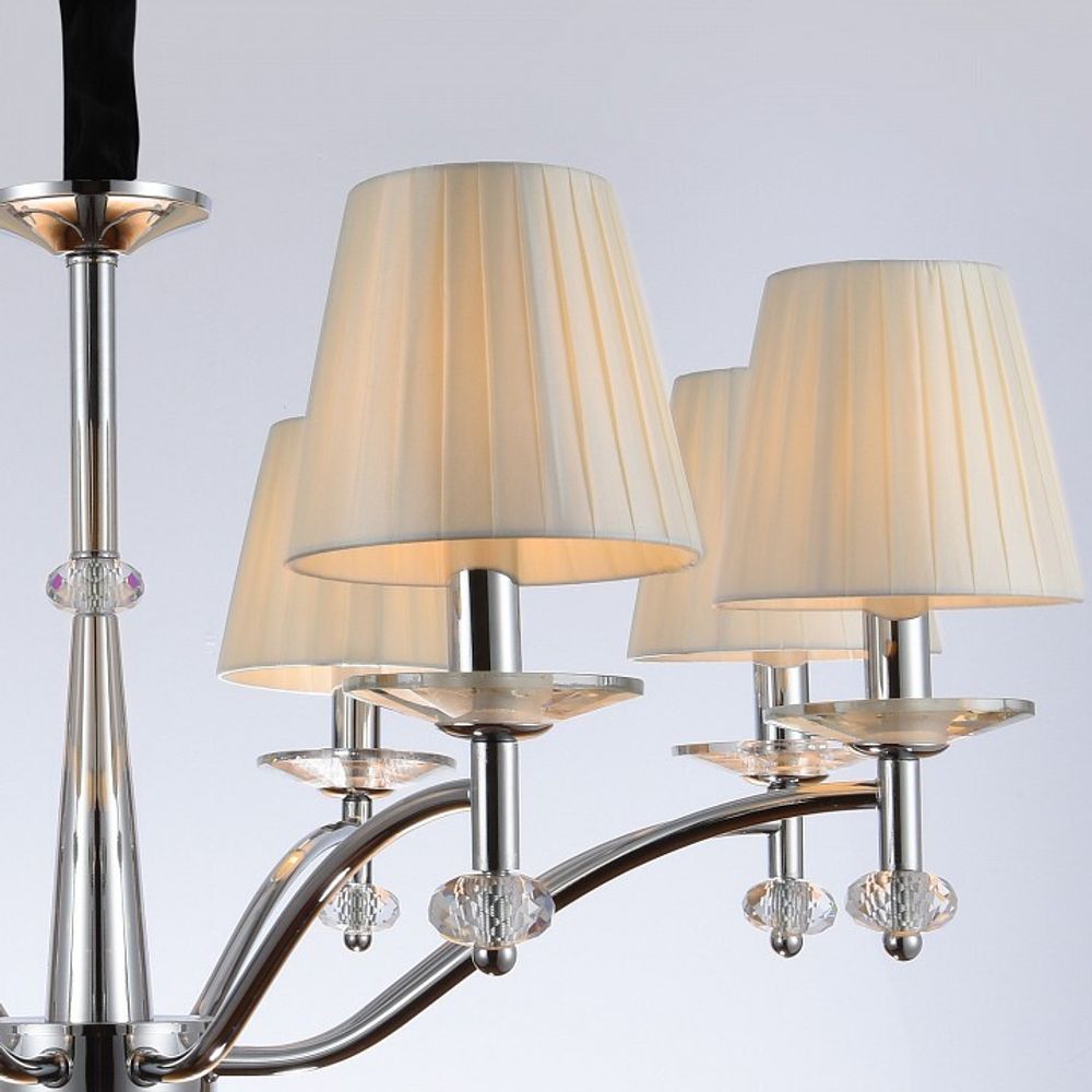 Подвесная люстра ILLUMICO  IL1151-8PPA-29 CR Romei