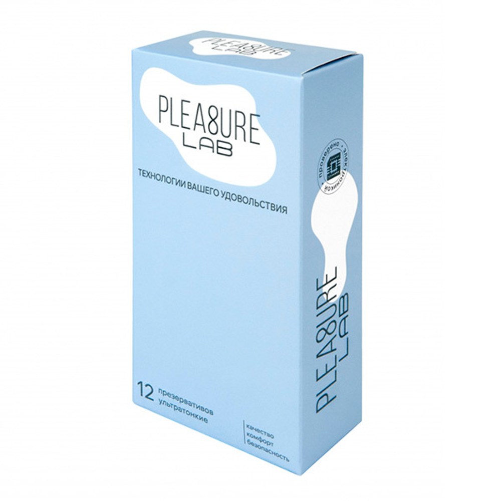Ультратонкие презервативы Pleasure Lab 12шт