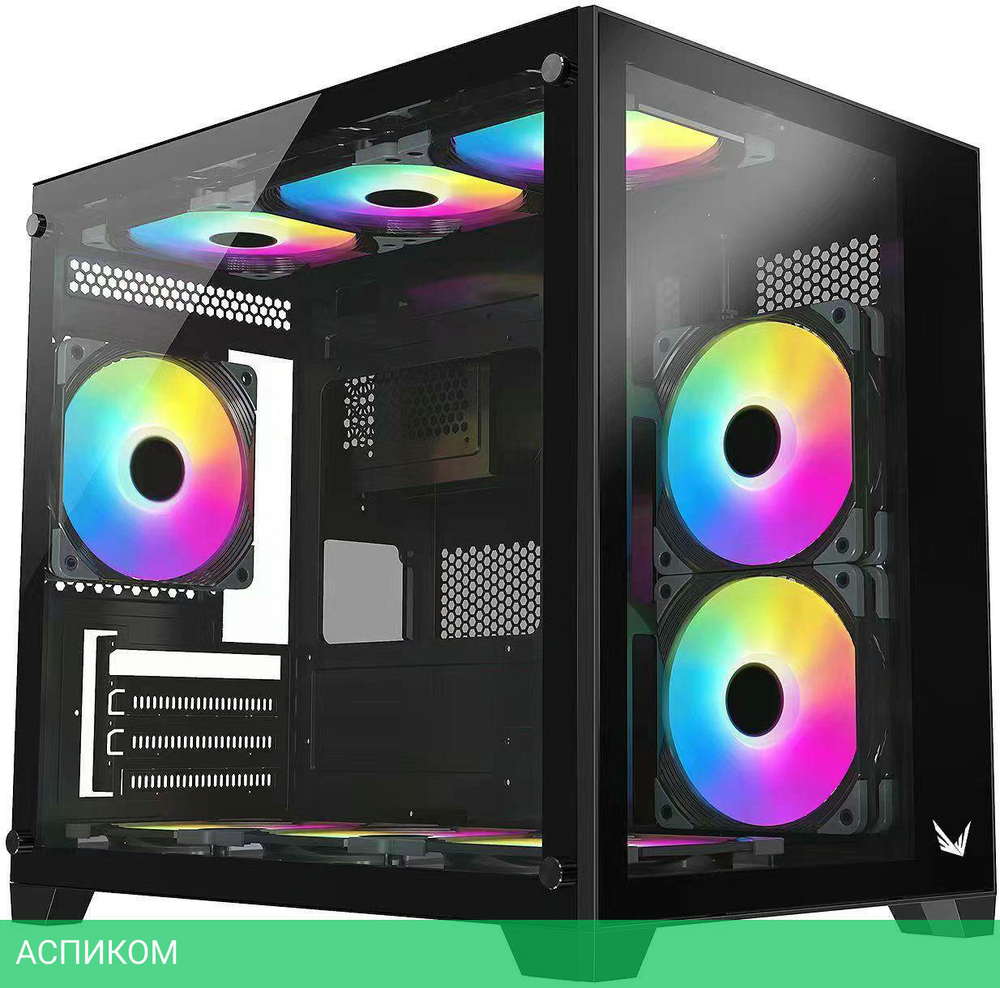 Корпус Formula Crystal Z5 без БП черный