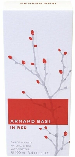 Armand Basi туалетная вода In Red, 100 мл, 100 г