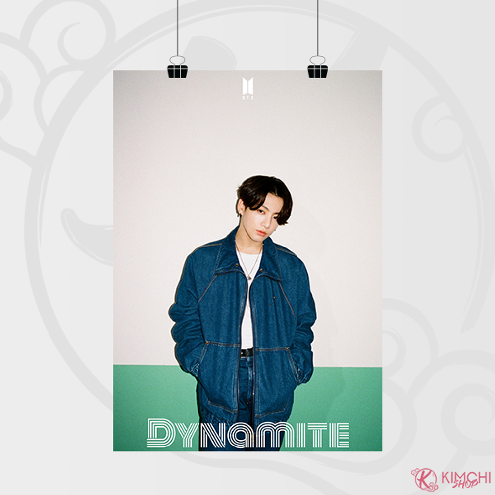 Постер А4 - BTS - DYNAMITE