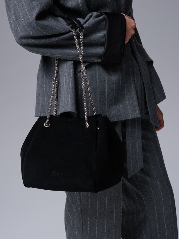 Замшевая сумка Bella DBR 31202 черный