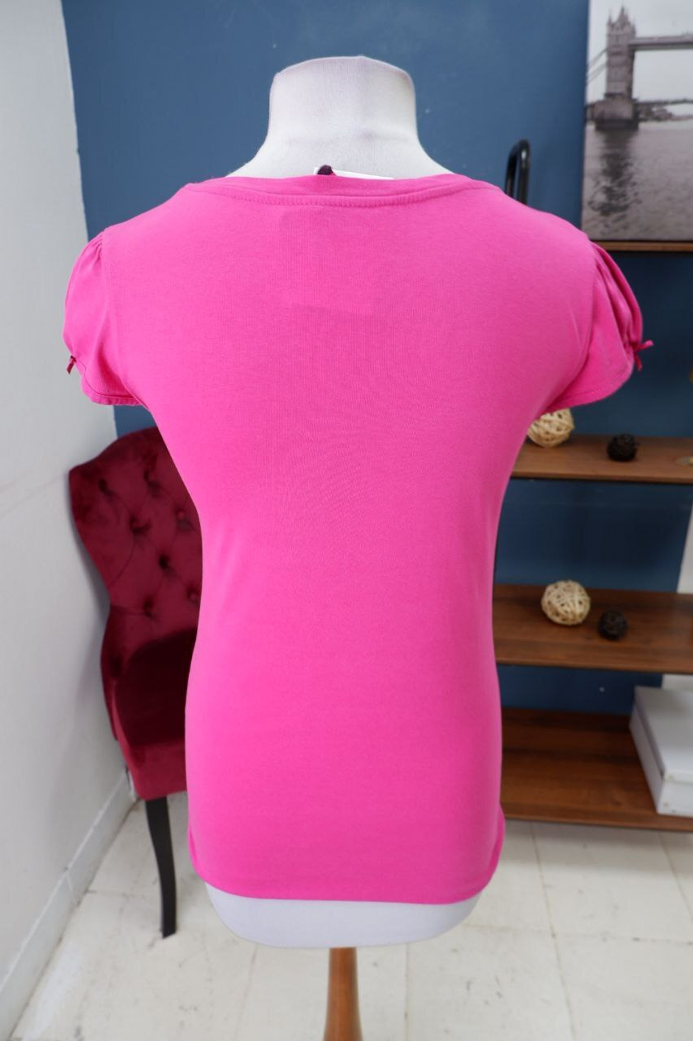 Футболка Bershka с принтом 46 размер