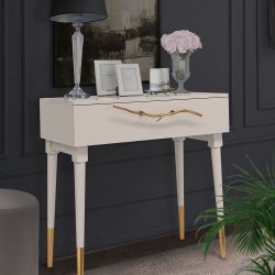 Консоль Арт Колор matte Стайл Голд Серый агат матовый