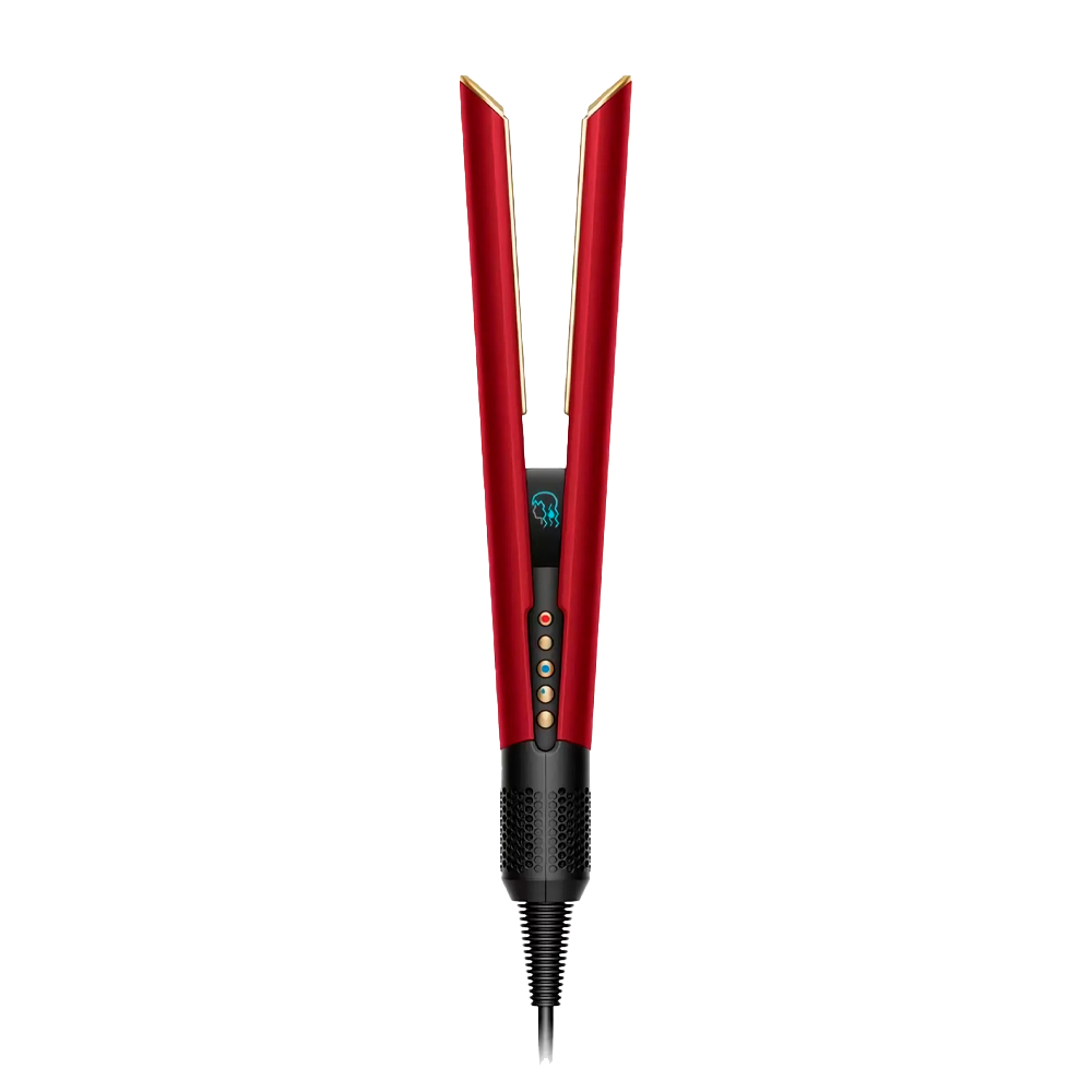 Выпрямитель для волос Dyson Airstrait HT01, Red Velvet / Gold (Красный / Золотой)