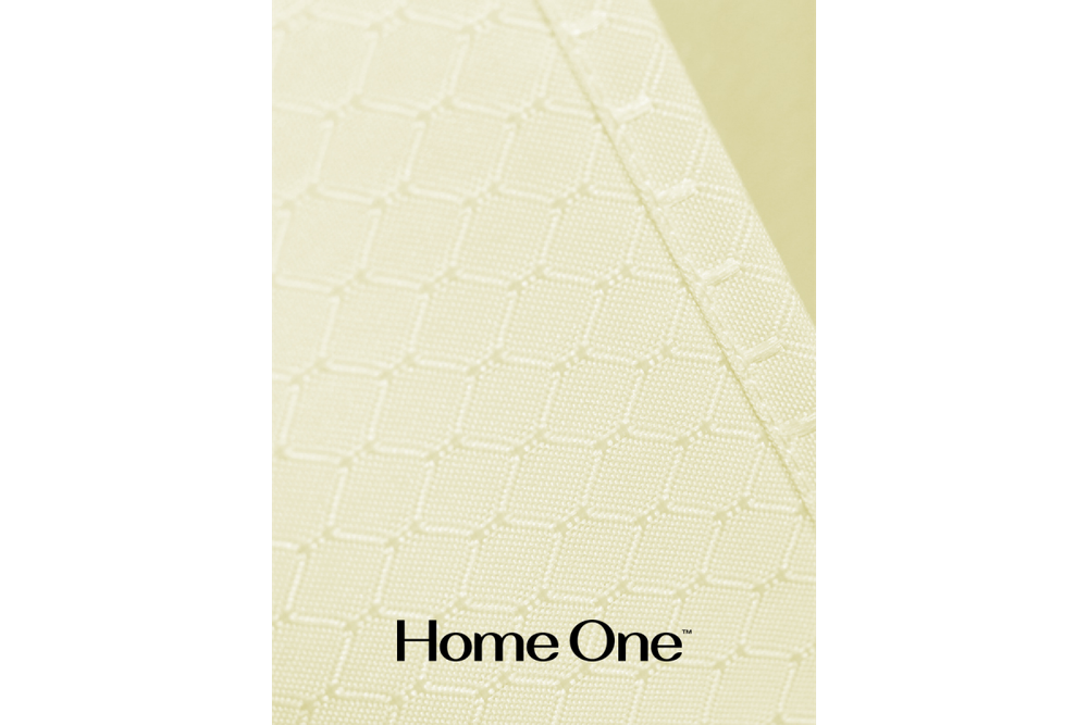 Штора для ванной Home One Waffle, 180х180, полиэстер, бежевый