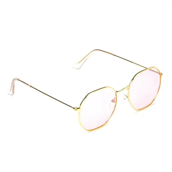 Очки солнцезащитные &quot;OneSun&quot;, 13 х 13 х 4.5 см, линза 4.5 х 5 см, розовые