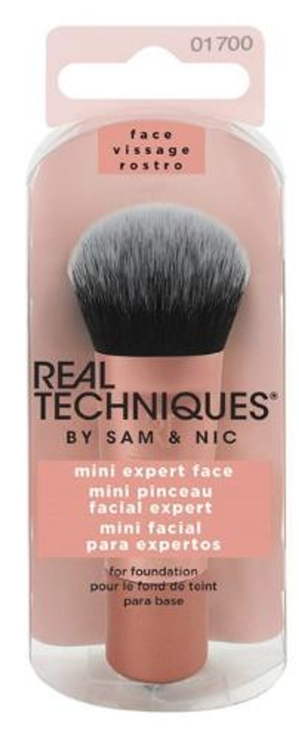 Кисть для тональной основы REAL TECHNIQUES Mini Expert Face Brush
