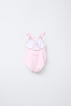 ZARA КУПАЛЬНИК С ПРИНТОМ THE JUNGLE BOOK © DISNEY, ПАСТЕЛЬНО-РОЗОВЫЙ