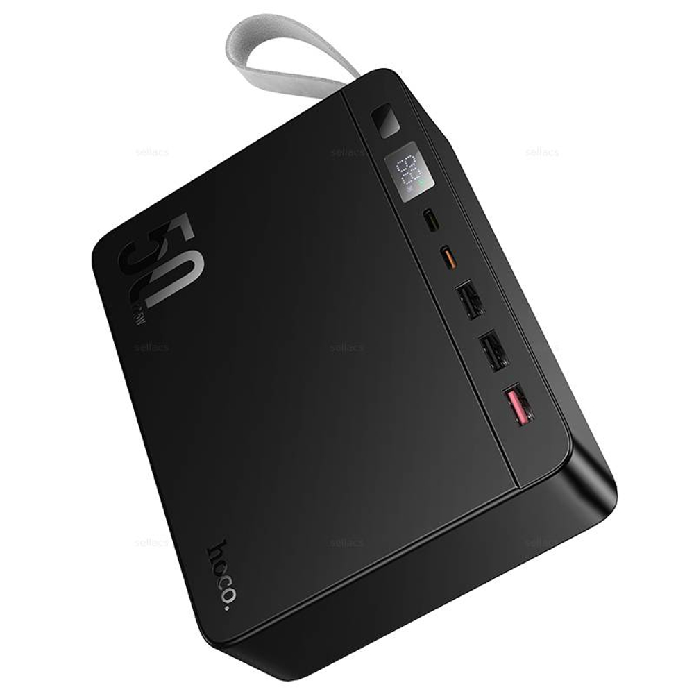 Hoco J166 Carretera пауэрбанк 22.5W+PD20W+лампа (50000mAh) (black)