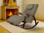 Массажное кресло качалка FUJIMO Time2Chill TEDDY Серый