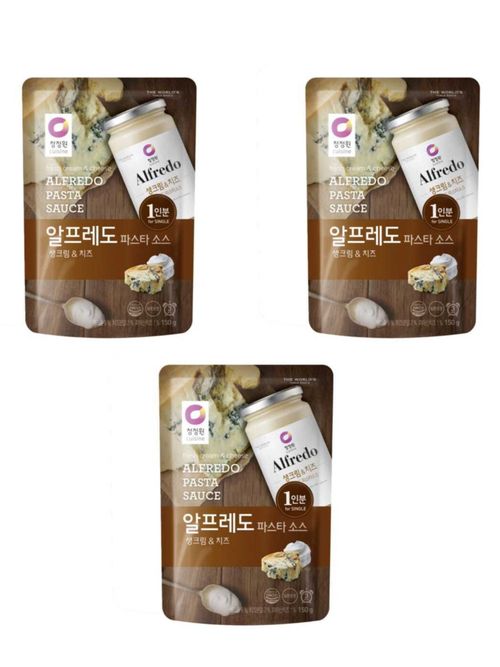 Соус для спагетти Daesang Alfredo Pasta Sauce 150 г, 3 шт