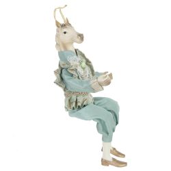 GAEM Игрушка набивная подвес "Лошадь", L15 W8 H37/21 см