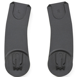 Автокресло Anex x Avionaut Cosmo с накидкой на ножки и адаптерами Mev & Eli black