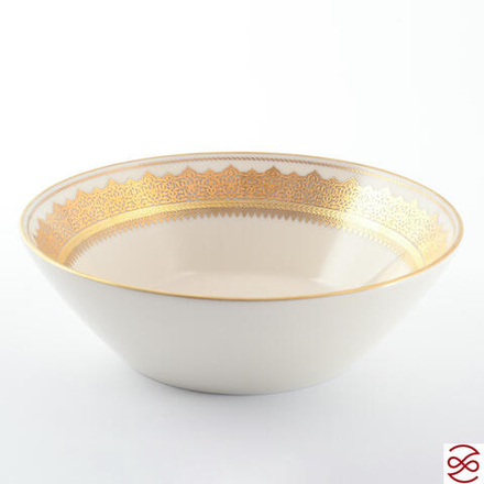 Набор салатник Falkenporzellan Agadir Brown Gold 19см