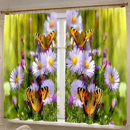 Фотошторы для кухни "В. 020125/10", Россия.