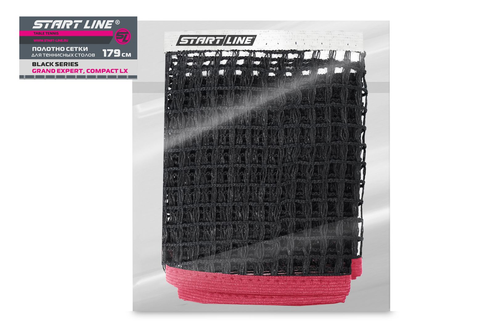 Полотно сетки для теннисного стола 179 см Black фото №3
