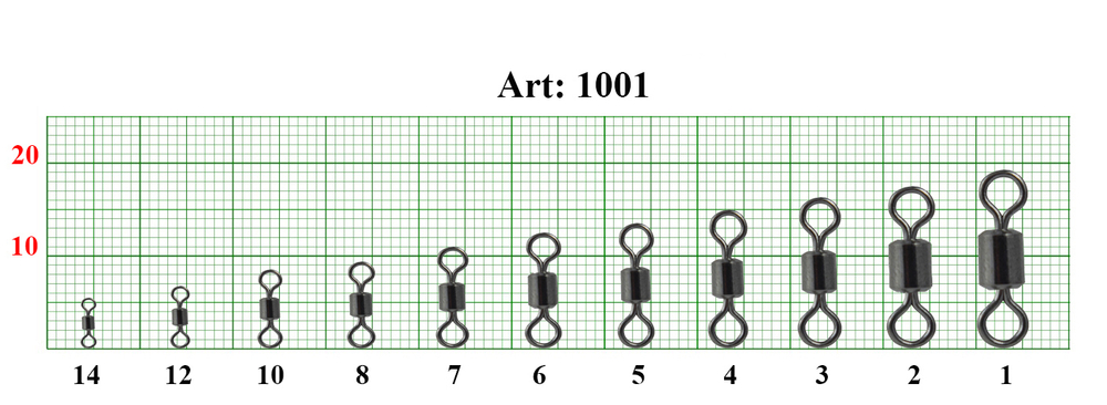 Вертлюг цилиндрический Fish Season 1001