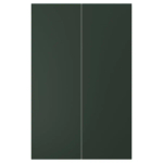 Дверцы для шкафа - HAVSTORP IKEA/ ХАВСТОРП ИКЕА, 80х25,4 см, темно-зеленый