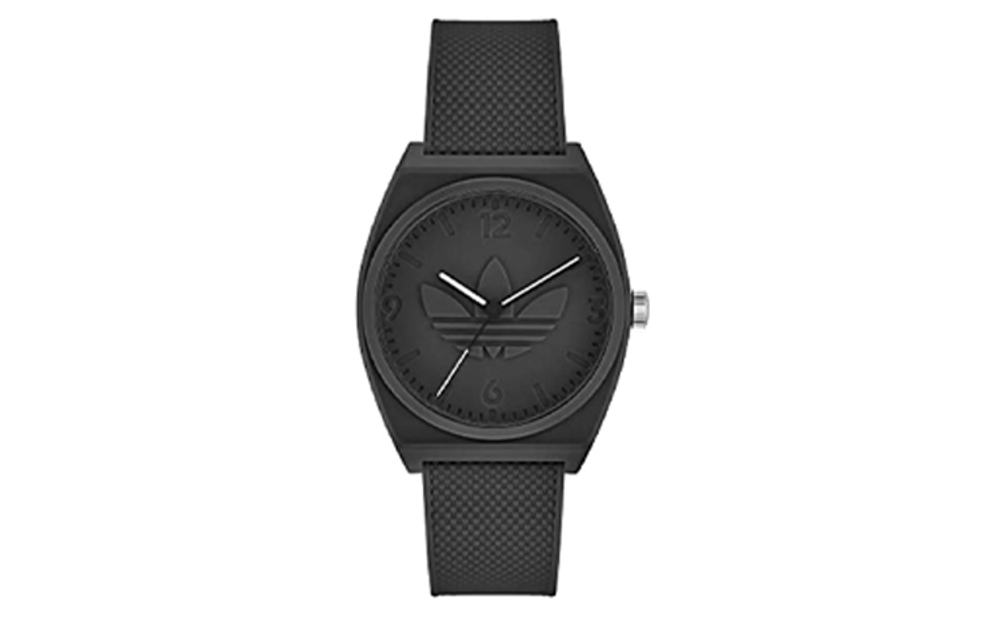 Adidas Originals Wrist Watch Quartz Movement Resin Strap 38mm Black Dial Unisex 50m Water Resistant