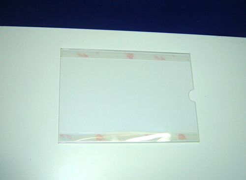 Карман информационный горизонтальный №2 А5+скотч