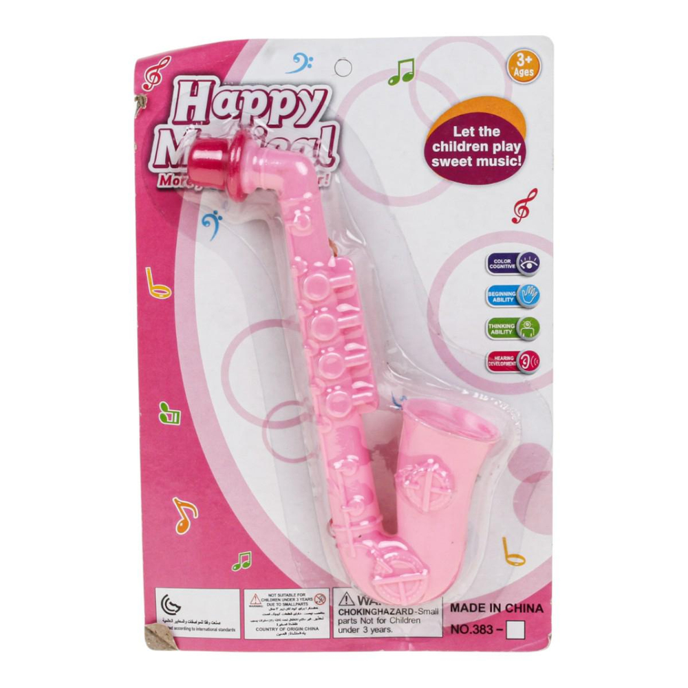 Саксофон 21см, блистер 383-13