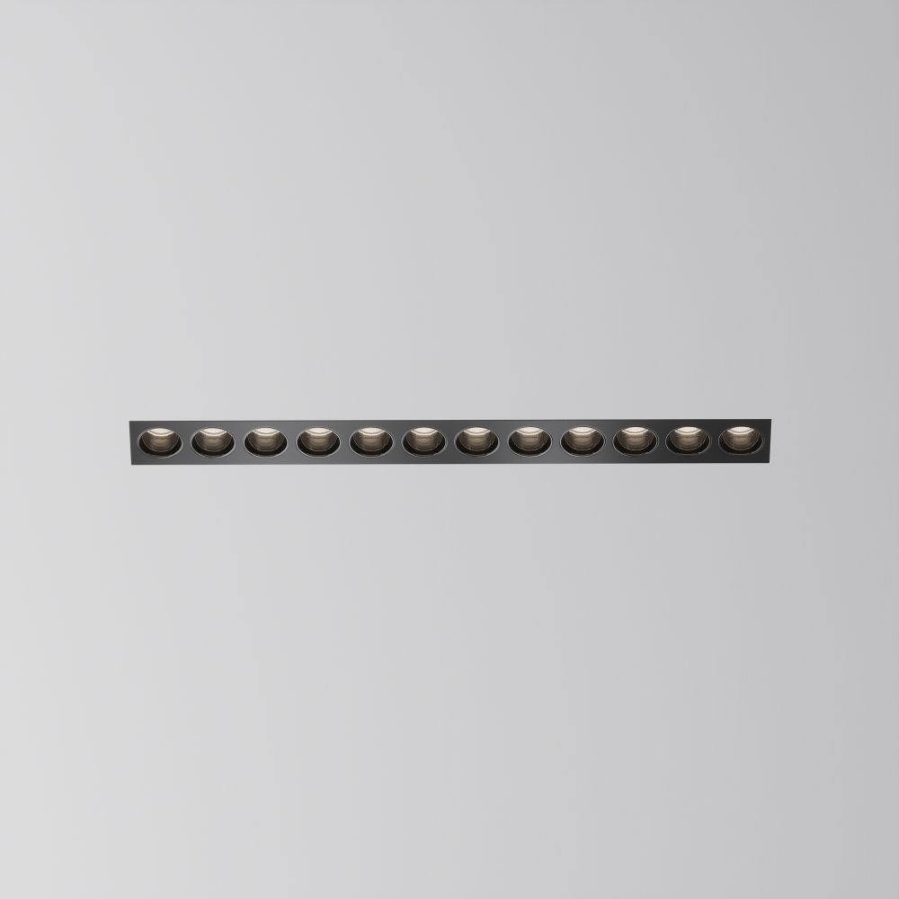 Светильник встраиваемый светодиодный Maytoni Points DL065-20W3-6K-TRS-B