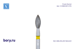 Бор алмазный желтый Frank Dental типа FG - D.368.021.C.FG