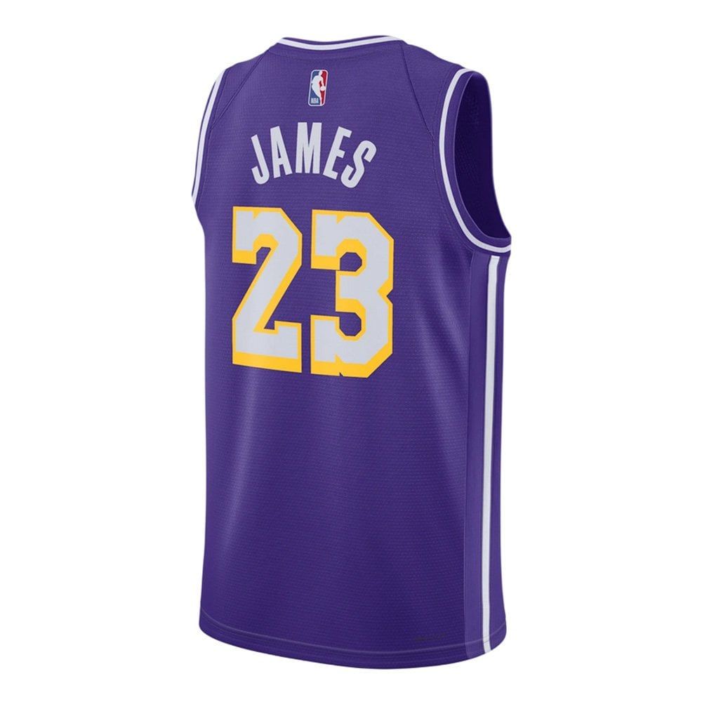 Баскетбольная мужская джерси Nike Dri-FIT NBA Swingman Jersey 2025/26 Statement Edition Los Angeles Lakers LeBron James Баскетбольная мужская джерси Nike Dri-FIT NBA Swingman Jersey 2025/26 Statement Edition Los Angeles Lakers LeBron James
