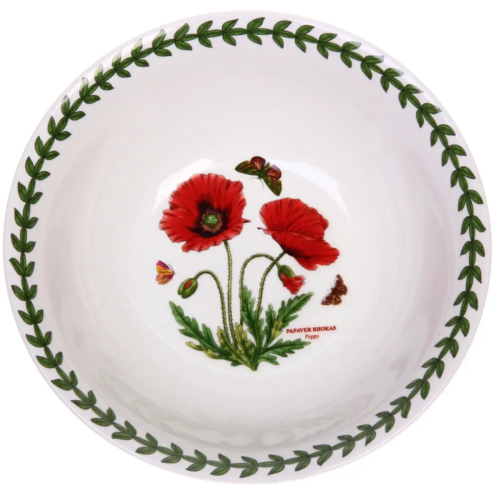 Салатник керамический «Цветочная грация» 700мл, маки