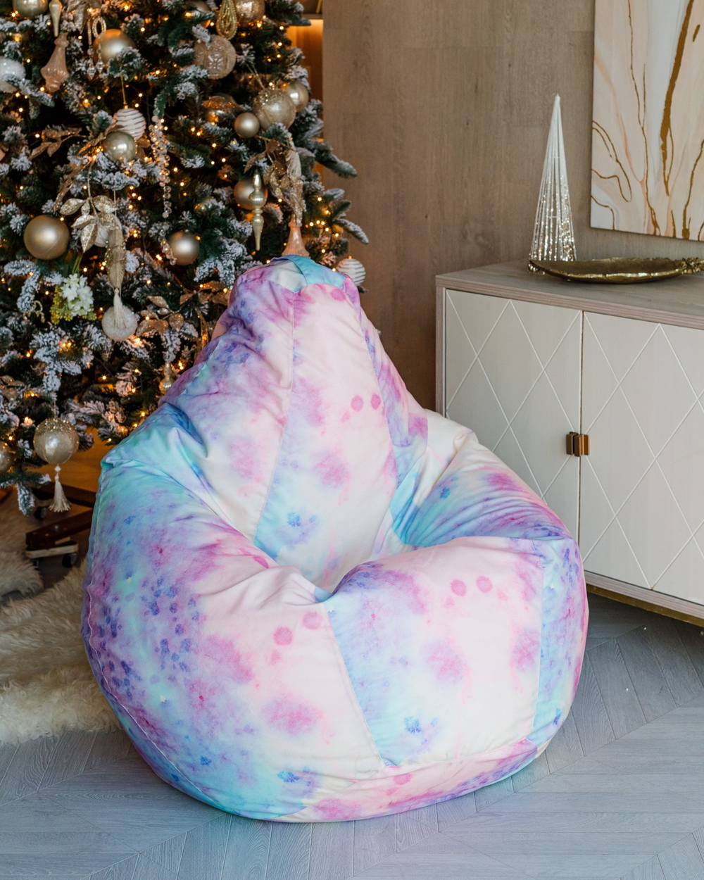 Кресло Мешок Груша Абстракция (5XL, Классический)